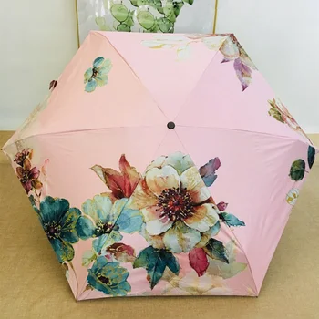 Flower Small Folding Umbrella Rain Women Gift Men Mini Pocket Parasol Girls Anti-UV Waterproof Portable Travel Umbrella Creative
Flower Small Folding Umbrella Rain Women Gift Men Mini Pocket Parasol Girls Anti-UV Waterproof Portable Travel Umbrella Creative