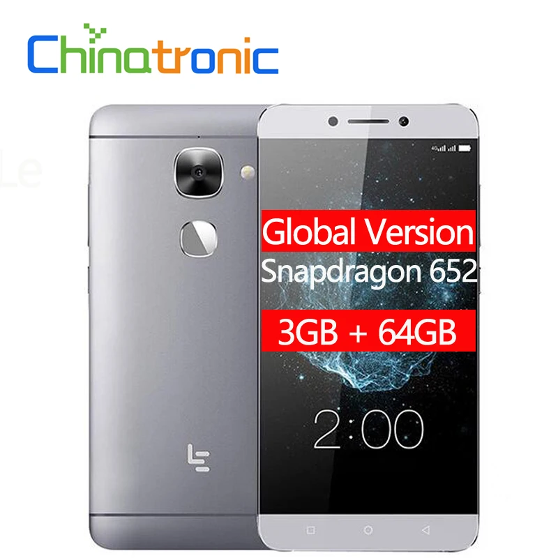 

Global Version LeTV LeEco Le 2 X526 X520 3G RAM 64G ROM FDD LTE Mobile Phone Snapdragon 652 Octa Core 5.5"FHD 16.0MP FingerPrint