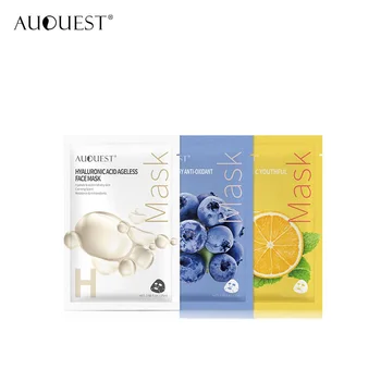 AuQuest 1/lot Skin Care Facial Mask Blueberry Vitamin C Hyaluronic acid Moisturizing Oil Control Wrapped Mask Face Care
AuQuest 1/lot Skin Care Facial Mask Blueberry Vitamin C Hyaluronic acid Moisturizing Oil Control Wrapped Mask Face Care
