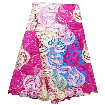 Nigerian Lace Fabrics 2019 African Guipure Lace Fabric High Quality French Water Soluble Lace Fabrics With Embroidered 5 yard
Nigerian Lace Fabrics 2019 African Guipure Lace Fabric High Quality French Water Soluble Lace Fabrics With Embroidered 5 yard
