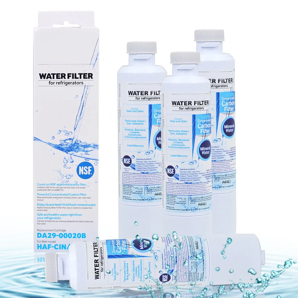 Of Household Water Filter, Refrigerator Kitchen Tap Water Filter Replacement For Sansungfilter Da29 - 00020b / 4 Pieces / Lot
Of Household Water Filter, Refrigerator Kitchen Tap Water Filter Replacement For Sansungfilter Da29 - 00020b / 4 Pieces / Lot