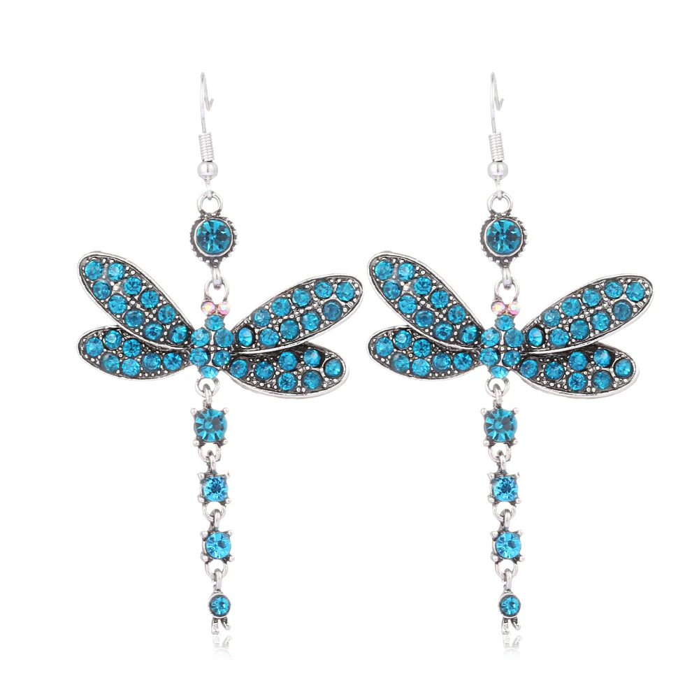 1 Pair 2019 New Women Gorgeous Colors Dragonfly Insect Crystal Rhinestone Tassel Dangle Drop Earrings Trendy Punk Jewelry
1 Pair 2019 New Women Gorgeous Colors Dragonfly Insect Crystal Rhinestone Tassel Dangle Drop Earrings Trendy Punk Jewelry