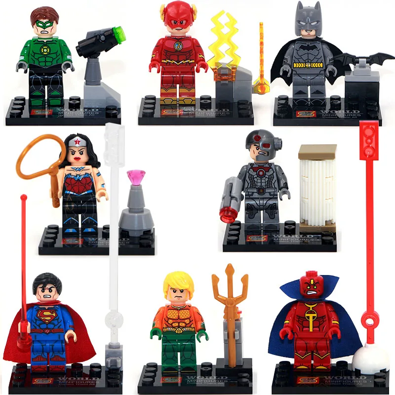 New Coming SY289 Super Heroes Avengers Ultron Mini Blocks Superman/Batman/Flash/Torch 8pcs/lot Building Blocks Sets Toys
New Coming SY289 Super Heroes Avengers Ultron Mini Blocks Superman/Batman/Flash/Torch 8pcs/lot Building Blocks Sets Toys