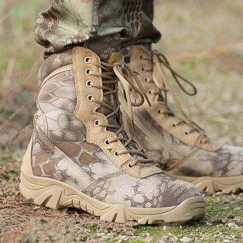 Outdoor Camouflage Hiking Shoes Hunting Boots Men Tactical Combat Men Mountain Boots Zapatilla Trekking Hombre Botas Tacticas
Outdoor Camouflage Hiking Shoes Hunting Boots Men Tactical Combat Men Mountain Boots Zapatilla Trekking Hombre Botas Tacticas