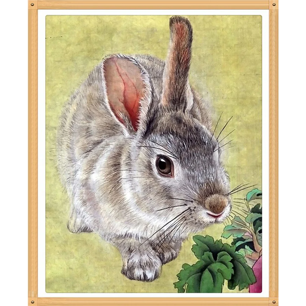 New diamond embroidery Animal bunny DIY diamond painting cross stitch kits diamond mosaic crystal Indoor decor H1385
New diamond embroidery Animal bunny DIY diamond painting cross stitch kits diamond mosaic crystal Indoor decor H1385