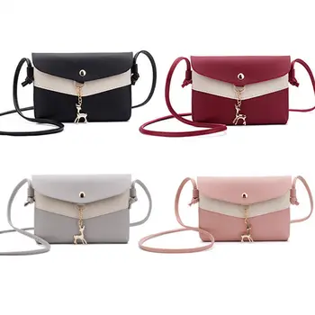 Fashion Elegant Women Deer Vintage Small Mini Leather Patchwork Messenger Tassel Shoulder Purses
Fashion Elegant Women Deer Vintage Small Mini Leather Patchwork Messenger Tassel Shoulder Purses