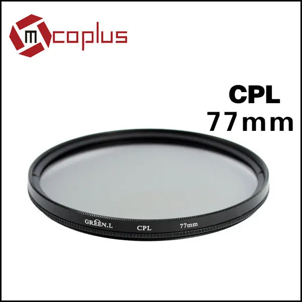Mcoplus Green-L 77mm Circular-Polarizing C-Pl CPL Lens Filter For DSLR Camera Camcorder, Black , 77mm
Mcoplus Green-L 77mm Circular-Polarizing C-Pl CPL Lens Filter For DSLR Camera Camcorder, Black , 77mm