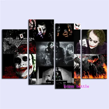 Batman Joker 4 Pieces Canvas Painting Print Living Room Home Decor Modern Wall Art Oil Painting
Batman Joker 4 Pieces Canvas Painting Print Living Room Home Decor Modern Wall Art Oil Painting