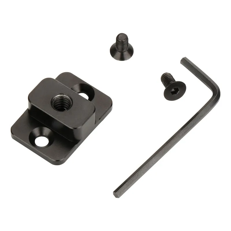 AAAE Video Monitor Mounting Plate for Dji Ronin S Replace Mount M4 to 1/4 Screw Adapter Extend Port for Monitor Magic Arm
AAAE Video Monitor Mounting Plate for Dji Ronin S Replace Mount M4 to 1/4 Screw Adapter Extend Port for Monitor Magic Arm