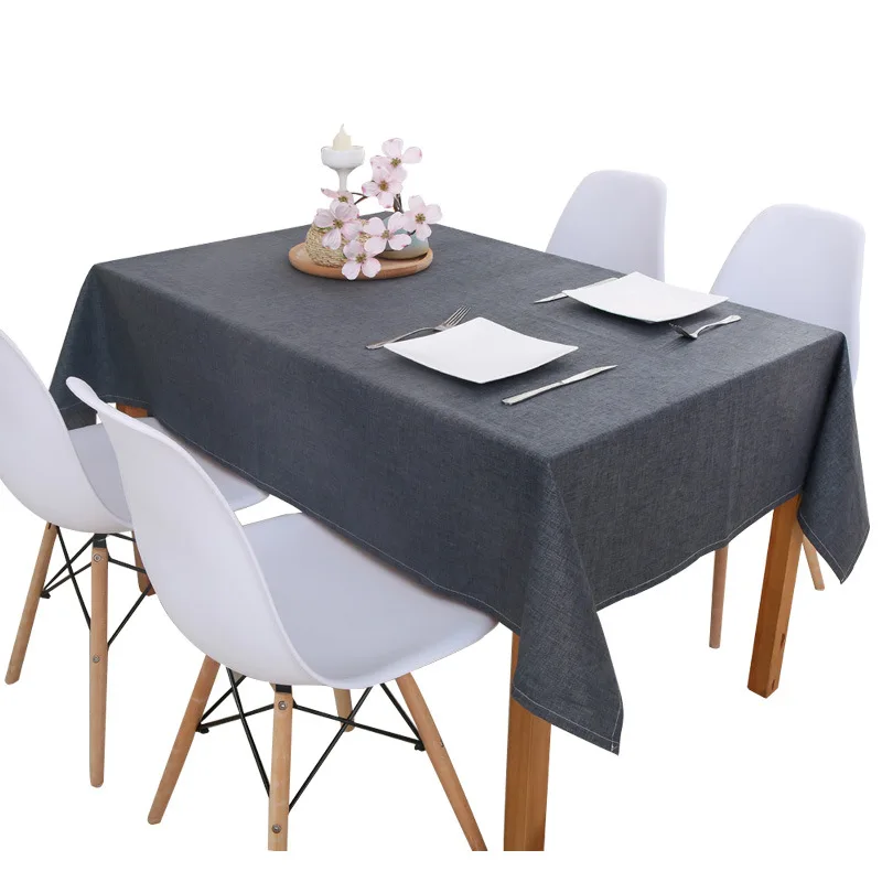 Linen Tablecloth kitchen table Multi Color Solid Decorative Waterproof Oilproof Thick Rectangular Table Cover Tea Table Cloth
Linen Tablecloth kitchen table Multi Color Solid Decorative Waterproof Oilproof Thick Rectangular Table Cover Tea Table Cloth