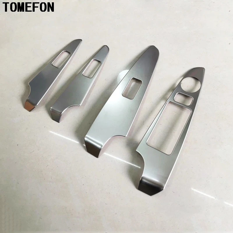 TOMEFON For Mazda 2 Mazda2 Demio DJ RHD 2014 2015 2016 ABS Chrome Regulator Armrest Door Window Lifter Switch Trim
TOMEFON For Mazda 2 Mazda2 Demio DJ RHD 2014 2015 2016 ABS Chrome Regulator Armrest Door Window Lifter Switch Trim