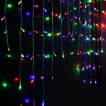 led curtain icicle string lights christmas outdoor decoration 0.4m 0.5m 0.6m EU Plug 220V new year wedding party garland light
led curtain icicle string lights christmas outdoor decoration 0.4m 0.5m 0.6m EU Plug 220V new year wedding party garland light