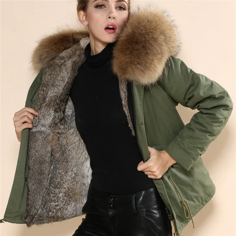 Фото Название бренда популярное в Корее звезда Mrs Женская мода Geniune меховое пальто Mr furs