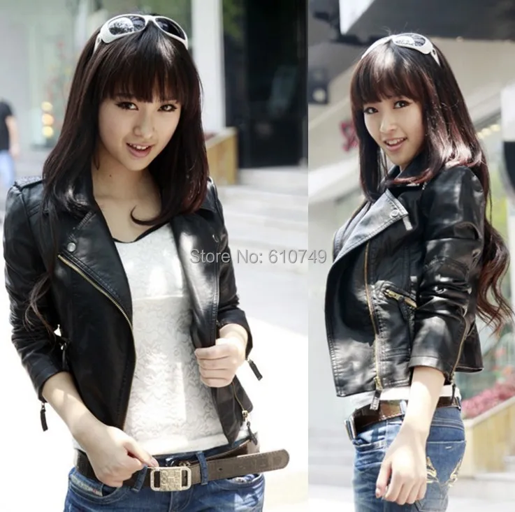 New Fashion Genuine Leather Jacket Women Jacket Coat Slim Biker Motorcycle Soft Zipper girl Leather Jaquetas De Couro feminina
New Fashion Genuine Leather Jacket Women Jacket Coat Slim Biker Motorcycle Soft Zipper girl Leather Jaquetas De Couro feminina