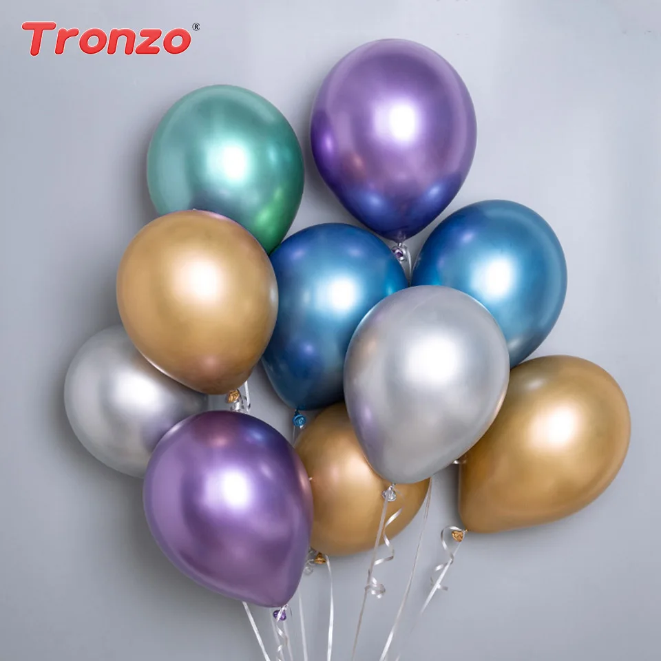 Tronzo Air Balloons 10pcs Wedding Latex Balloons Metal Chrome Metallic Colors Inflatable Air Balls Birthday Decorations Ballon
Tronzo Air Balloons 10pcs Wedding Latex Balloons Metal Chrome Metallic Colors Inflatable Air Balls Birthday Decorations Ballon
