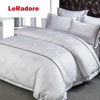 LeRadoreCustom Hotel Bed Linens3/4pcs Duvet Cover Set80 Thread Tribute Embroidery Super Silky Premium Bedding Collection On Sale
LeRadoreCustom Hotel Bed Linens3/4pcs Duvet Cover Set80 Thread Tribute Embroidery Super Silky Premium Bedding Collection On Sale