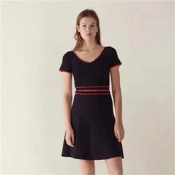 New Style Hot Sale Hight quality Knitting Dress Sexy Women Empire V-neck Backless Celebrity Body Con Party Dresses Wholesale
New Style Hot Sale Hight quality Knitting Dress Sexy Women Empire V-neck Backless Celebrity Body Con Party Dresses Wholesale