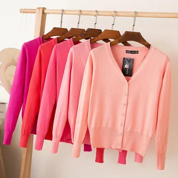 YSDNCHI Women's Sweater Cardigan Spring Autumn Lady Crochet Knitted Single Breasted Cardigans High Quality Tops
YSDNCHI Women's Sweater Cardigan Spring Autumn Lady Crochet Knitted Single Breasted Cardigans High Quality Tops