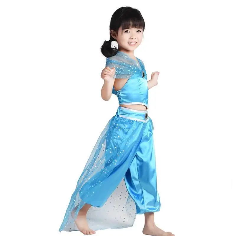 Girls Jasmine Princess Dress Kids Summer Sleeveless Costume Arabian Children Toddler Party Cosplay Fancy dress
Girls Jasmine Princess Dress Kids Summer Sleeveless Costume Arabian Children Toddler Party Cosplay Fancy dress