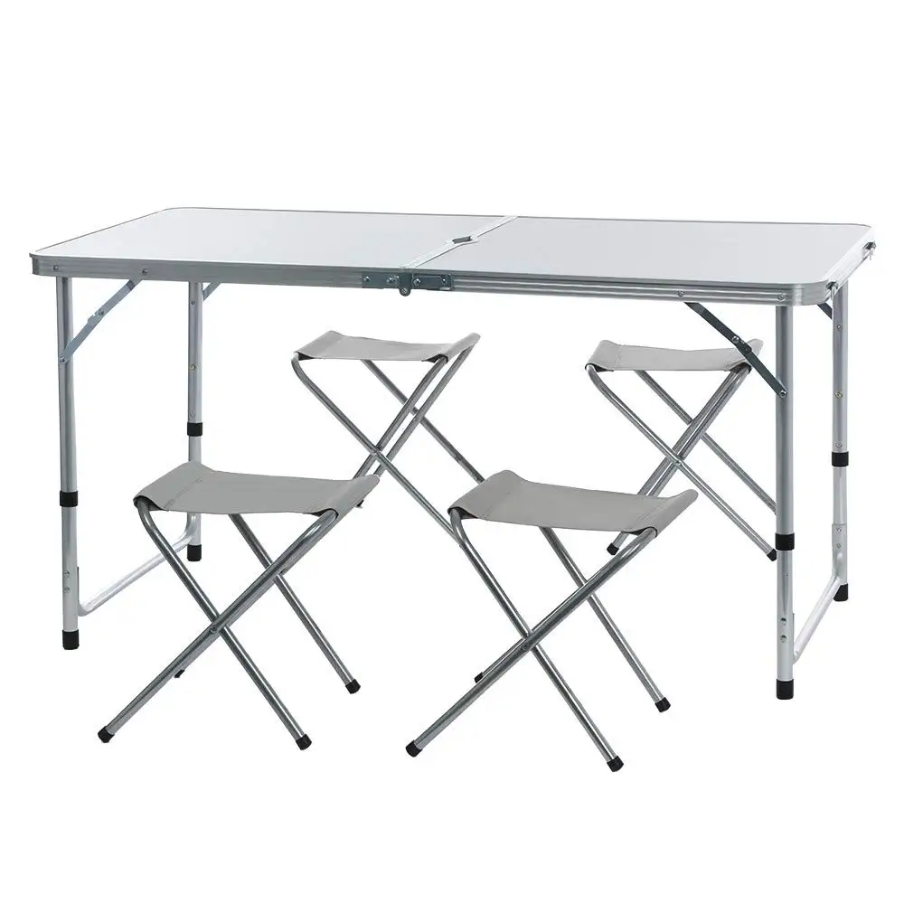 Outdoor Furniture Folding Picnic Table Chair Camping Aluminium Alloy Waterproof Ultra-light Durable Folding Barbecue Table
Outdoor Furniture Folding Picnic Table Chair Camping Aluminium Alloy Waterproof Ultra-light Durable Folding Barbecue Table
