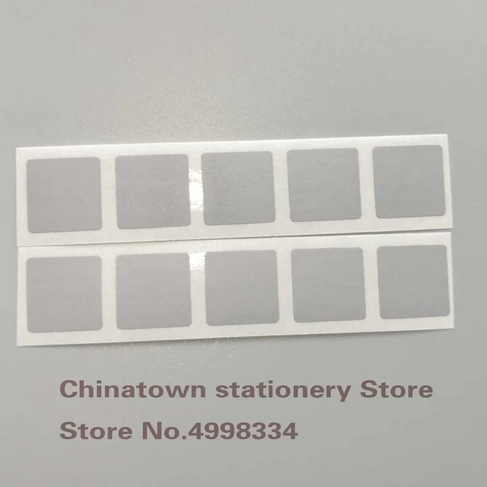 100pcs 15x15mm GRAY adhesive SCRATCH OFF stickers DIY manual Label Tape hand made scratched stripe card film
100pcs 15x15mm GRAY adhesive SCRATCH OFF stickers DIY manual Label Tape hand made scratched stripe card film