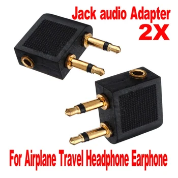 2 pcs 3.5mm Airline Airplane Earphone Headphone Headset Jack Audio Connector Plug Adapter for Airplane Travel Headphone Earphone
2 pcs 3.5mm Airline Airplane Earphone Headphone Headset Jack Audio Connector Plug Adapter for Airplane Travel Headphone Earphone