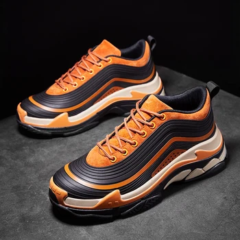 2019 New Spring Stylish Men Sneakers Spring Breathable KPU Running Shoes For Men Platform Jogging sport shoes Athletic shoes
2019 New Spring Stylish Men Sneakers Spring Breathable KPU Running Shoes For Men Platform Jogging sport shoes Athletic shoes