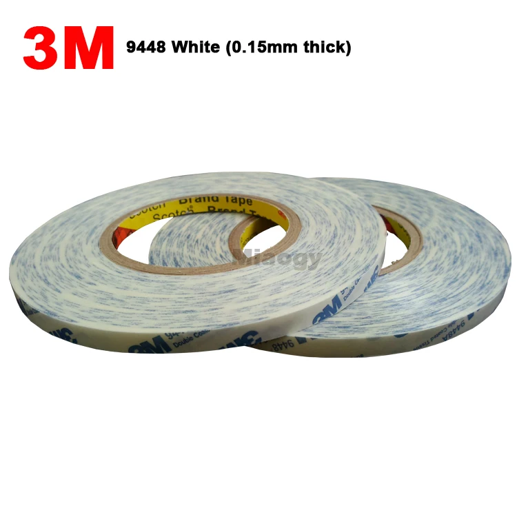 

Original 3M White Strong Adhesive Glue Tape for Samsung iphone ipad Cell Phone Tablet Camera Lens Display Bezel LCD Fix Scotch
