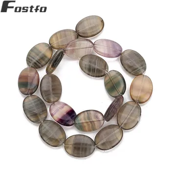 19pcs/strand 15*20mm Natural Stone Beads Oval Shape Green Purple Stone Beads For Women Diy Bracelet Necklace Jewelry Making
19pcs/strand 15*20mm Natural Stone Beads Oval Shape Green Purple Stone Beads For Women Diy Bracelet Necklace Jewelry Making