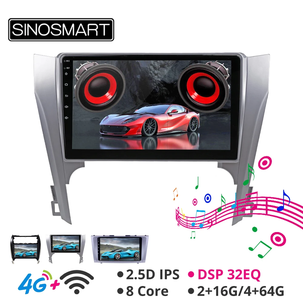 Sinosmart Android 8.1 Car for Toyota America Version Camry 2006-2014 GPS Navigation Radio 2din 2.5D IPS/QLED Screen
Sinosmart Android 8.1 Car for Toyota America Version Camry 2006-2014 GPS Navigation Radio 2din 2.5D IPS/QLED Screen