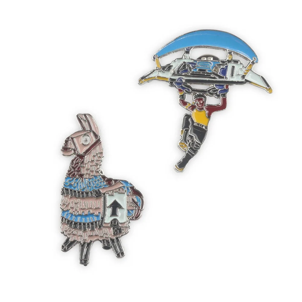 Fortnight Dropping & loot llama Figure model Toy Fort Night Metal Alloy Brooch figure Collection Decoration Kids Toy Gifts 
Fortnight Dropping & loot llama Figure model Toy Fort Night Metal Alloy Brooch figure Collection Decoration Kids Toy Gifts