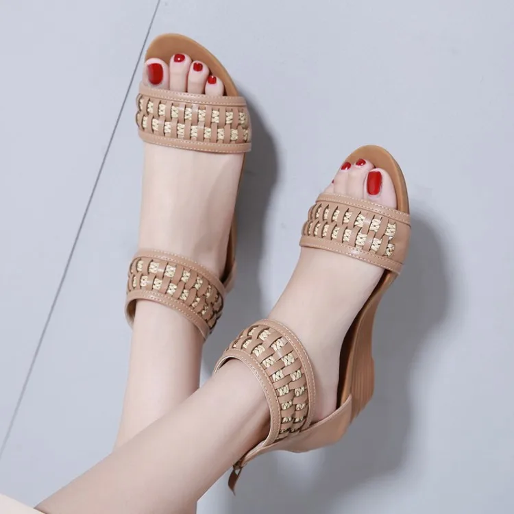 Big Size 11 wedges shoes for women sandals women shoes woman ladies summer Slope heel Roman sandals women's back zipper heel
Big Size 11 wedges shoes for women sandals women shoes woman ladies summer Slope heel Roman sandals women's back zipper heel