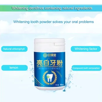 Natural Teeth Whitening Powder Tooth Brushing Powder Teeth Whitener Oral Hygiene 88
Natural Teeth Whitening Powder Tooth Brushing Powder Teeth Whitener Oral Hygiene 88