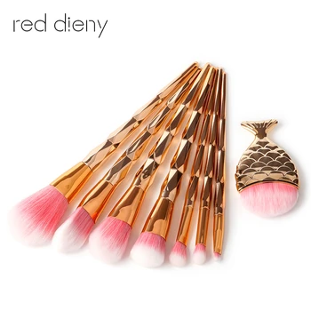 8Pcs Maquiagem Unquie Makeup Brush Set Yellow Hair Powder Eyeshadow Foundation Cosmetic Brush Diamond Rose Handle Make-up Brush
8Pcs Maquiagem Unquie Makeup Brush Set Yellow Hair Powder Eyeshadow Foundation Cosmetic Brush Diamond Rose Handle Make-up Brush