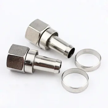 100pcs TV Cable 75-5F Connector Amplifier Cable Connector Splitter Dispenser Adapter Metric
100pcs TV Cable 75-5F Connector Amplifier Cable Connector Splitter Dispenser Adapter Metric