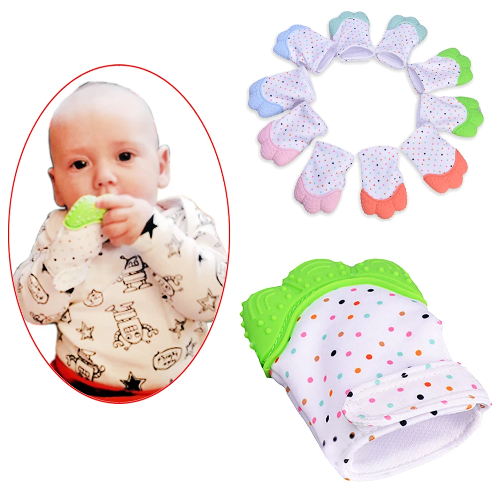 100% Safety Teether Glove BPA Infantal Dental Care Multi-color Silicone Training Tool Sound Teething Toy for Newborn Infant Baby
100% Safety Teether Glove BPA Infantal Dental Care Multi-color Silicone Training Tool Sound Teething Toy for Newborn Infant Baby