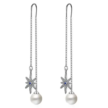LULU-PIGHot sale 925 pure silver all-in-one tassel earring female temperament Korean simple earchain pearl long eardrop EH246
LULU-PIGHot sale 925 pure silver all-in-one tassel earring female temperament Korean simple earchain pearl long eardrop EH246