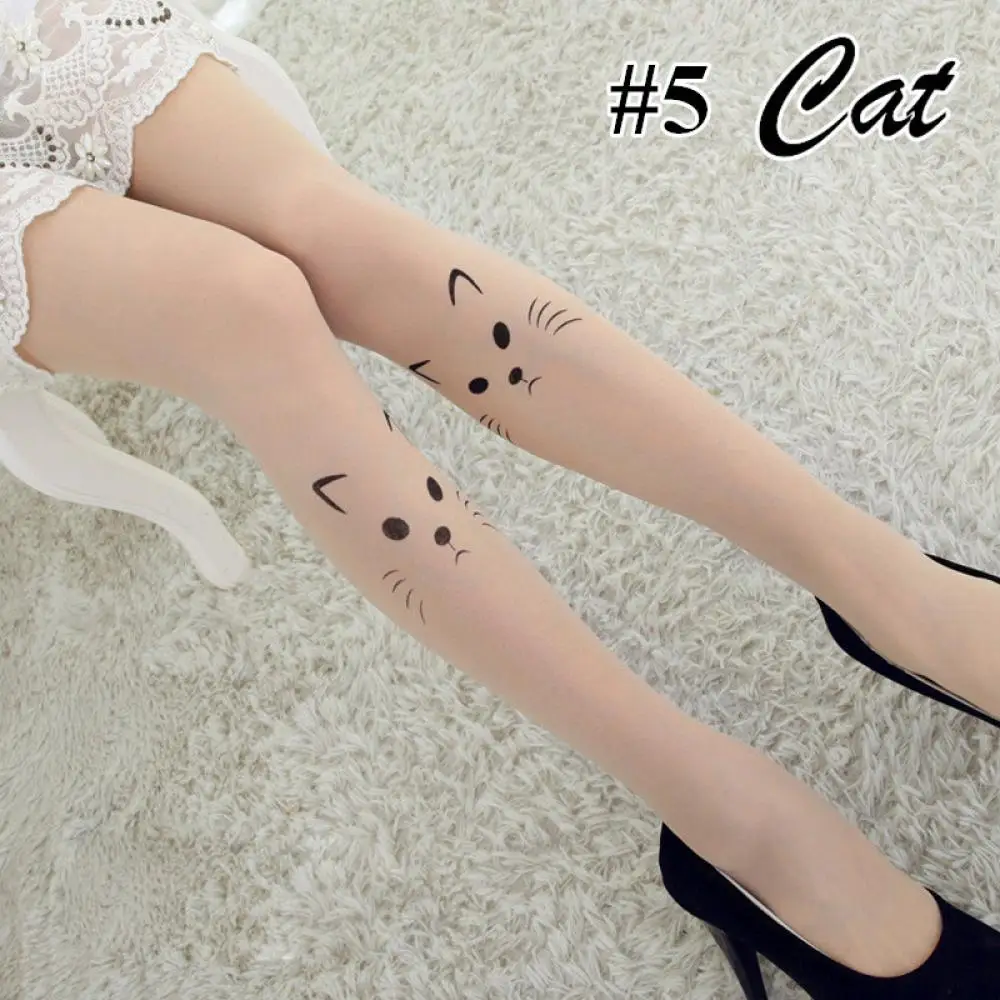 Hot Sale Women Sexy Tattoo Hosiery Stocking Cute Patterns Sheer Pantyhose Mock Stockings Spring Summer Clothing Accessory
Hot Sale Women Sexy Tattoo Hosiery Stocking Cute Patterns Sheer Pantyhose Mock Stockings Spring Summer Clothing Accessory