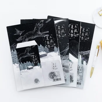9Pcs/Set 3 Envelopes + 6 Writting Paper Retro Creative Constellation Series Envelope For Gift Korean Stationery
9Pcs/Set 3 Envelopes + 6 Writting Paper Retro Creative Constellation Series Envelope For Gift Korean Stationery