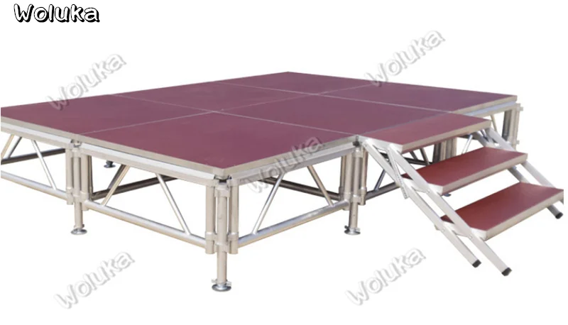 Stage shelf aluminum alloy stage rea stage hotel wedding runway event folding fast assembling stage CD05 W03
Stage shelf aluminum alloy stage rea stage hotel wedding runway event folding fast assembling stage CD05 W03