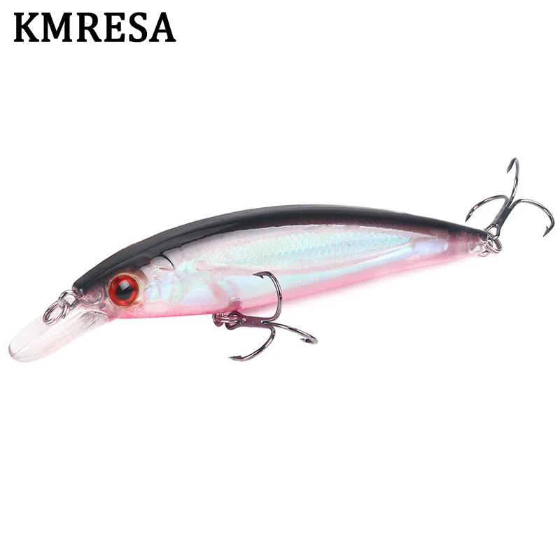KMRESA 1Pcs Minnow 11.5cm 13g Fishing Lures Wobbler Floating Artificial Pesca Hard Bait laser Swimbait Crankbait 3D Eye
KMRESA 1Pcs Minnow 11.5cm 13g Fishing Lures Wobbler Floating Artificial Pesca Hard Bait laser Swimbait Crankbait 3D Eye