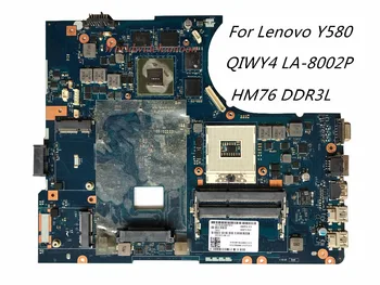 Superior Quality Motherboard For Lenovo Y580 Laptop Motherboard DDR3L QIWY4 LA-8002P 90001314 100% Tested& 45 Days Warranty
Superior Quality Motherboard For Lenovo Y580 Laptop Motherboard DDR3L QIWY4 LA-8002P 90001314 100% Tested& 45 Days Warranty