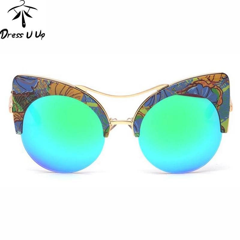 DRESSUUP New Fashion Luxury Cat Eye Sunglasses Women Brand Designer Coating Sun Glasses Female Oculos De Sol Feminino Gafas
DRESSUUP New Fashion Luxury Cat Eye Sunglasses Women Brand Designer Coating Sun Glasses Female Oculos De Sol Feminino Gafas