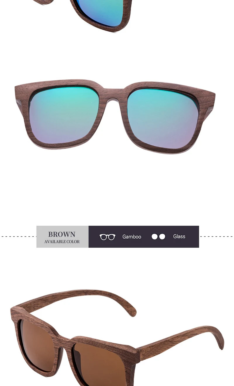 Polarized Wood Sunglasses Men women square bamboo Women Mirror Polaroid Sun Glasses for men women retro de sol wood case Polarized Wood Sunglasses Men women square bamboo Women Mirror Polaroid Sun Glasses for men women retro de sol wood case