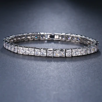 EMMAYA 3 Colors Zircon Stone Square Bracelet for Women European Style Authentic Silver color Jewelry Christmas Gift
EMMAYA 3 Colors Zircon Stone Square Bracelet for Women European Style Authentic Silver color Jewelry Christmas Gift