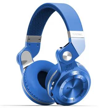 

Orignal Bluedio T2+ fashionable foldable over the ear bluetooth headphones BT 5.0 support FM radio& SD card & micphone