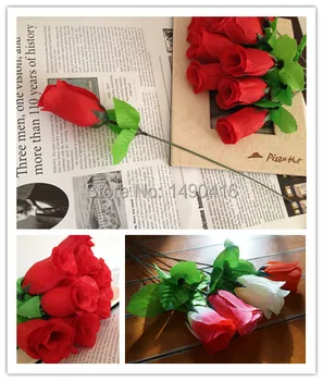 Single Artificial Silk Rose Flowers For DIY Flower Bouquet Valentine's Day Home Wedding Decoration Gift 4 Colors Available
Single Artificial Silk Rose Flowers For DIY Flower Bouquet Valentine's Day Home Wedding Decoration Gift 4 Colors Available