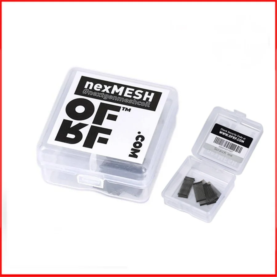 

10PCS Original OFRF Nexmesh Mesh Coil RDA Replacement Coils 0.13 ohm triple density A1 Coil for Wotofo E Cigarette RDA RBA RDTA