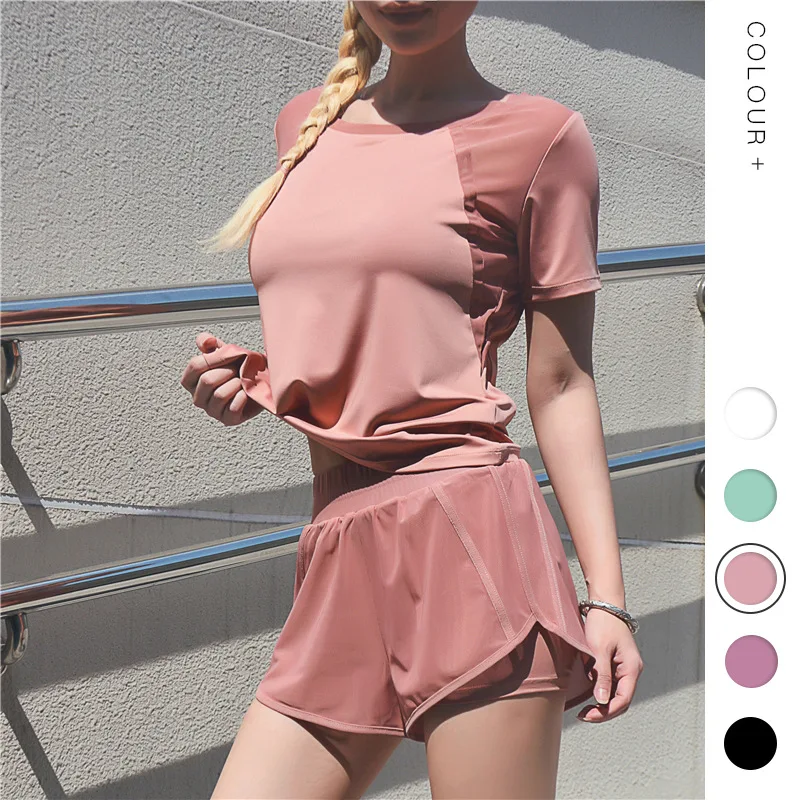 New Sexy Mesh Yoga Shirts Women Quick Dry Running Tops Workout Gym Tees Woman Fitness Sports Short Sleeve T-shirts
New Sexy Mesh Yoga Shirts Women Quick Dry Running Tops Workout Gym Tees Woman Fitness Sports Short Sleeve T-shirts