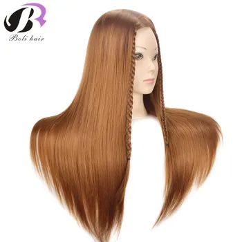 Boli hair Hairdressing Training Head with Fiber Hair 26"Mannequin Head With Long Hair High Quality Hair Practice Head
Boli hair Hairdressing Training Head with Fiber Hair 26"Mannequin Head With Long Hair High Quality Hair Practice Head